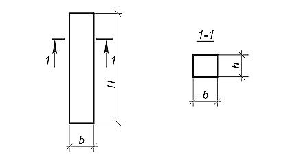 Колонны для одноярусных эстакад, с. 3.015-2/82 вып. П-1