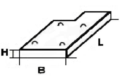 Плиты перекрытия (угловые) каналов из лотковых элементов с. 3.006.1-8