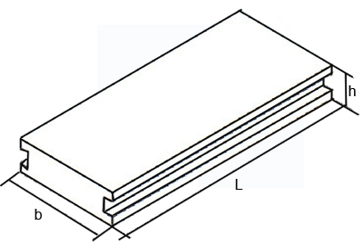 Плиты перекрытия камер шириной 60 см